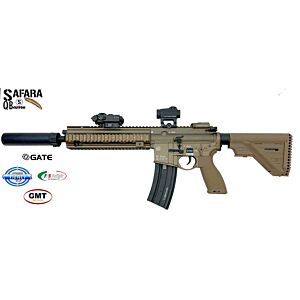 SafaraQBcustom Specna Arms H416A5 electric gun (tan)