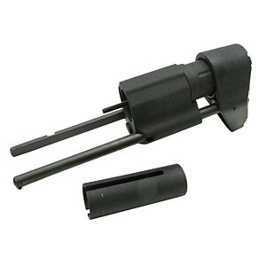 Angry Gun AAC Troy style stock for m4 electric gun (black)