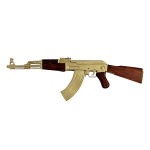 Denix AK47 gold plated collection rifle