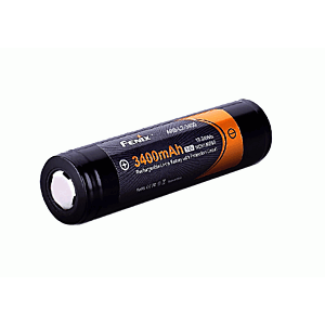 Fenix batteria potenziata 18650 3.6v 3400mha per torce tattiche