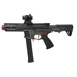 SafaraQBcustom fucile elettrico 9mm ARP9 AEG (rosso/nero)