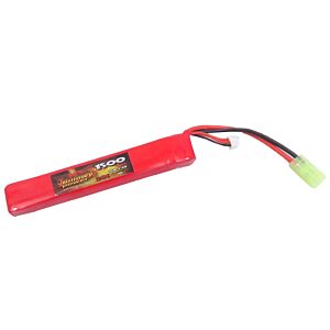 Billowy Battery 1500 7.4v 20c lipo stick battery