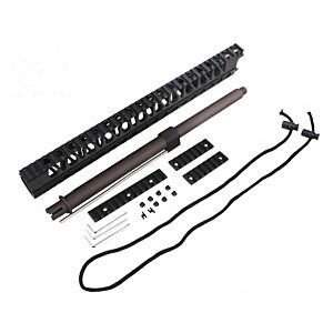 Big dragon 16 inches LVOA Snake rail front set for m4 electric gun