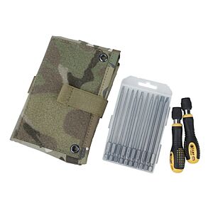 CorkGear Molle utility pouch with screwdriver set (mc)