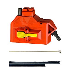 CTM adattatore M4 HPA FUKU-2 per pistola a gas Hi Capa (rosso/gold)