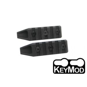 Dytac Keymod 5 slot rail set black (2 pcs)
