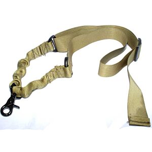 Emerson single point bungee sling for rifle tan