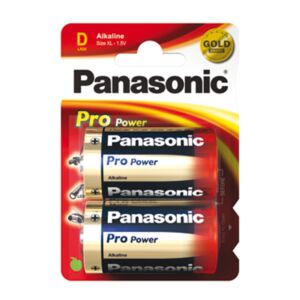 Panasonic set batterie ricaricabili tipo D