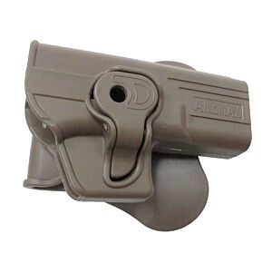 Amomax CQB polymer holster for glock pistol (Dark earth)