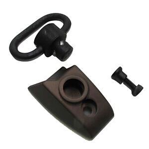 G&p KEYMOD sling swivel with right thumb stop for hand guard (tan)