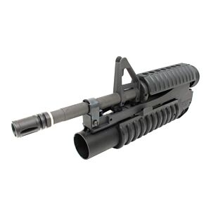G&p lancia granate m203 corto con frontale m4 per fucili elettrici