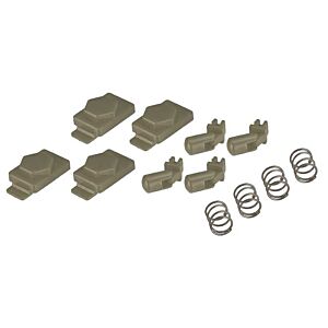 Hexmag latchplate, spring and follower for airsoft magazine (dark earth)