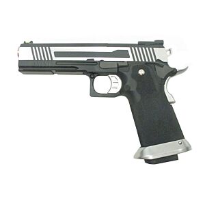 Armorer Works hi capa 5.1 SKELETON HYBRID gas pistol (silver)