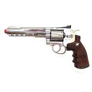 Wg co2 revolver pistol full metal inox (6 inches)
