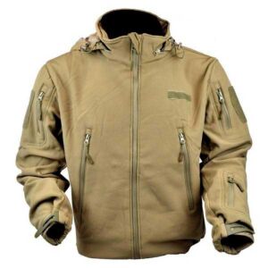 Js-tactical giacchetto shark skin (coyote) (jw-br)