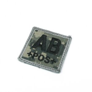 King arms cube patch with blood type AB acu