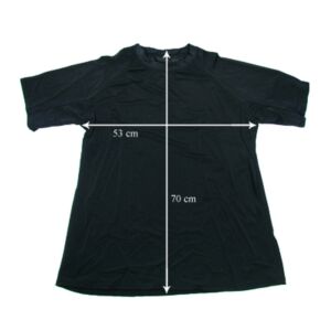 King arms quick dry t-shirt black (M)