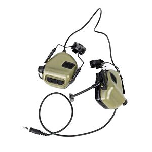 EARMOR M32H MOD4 communication Hearing protection earmuff for FAST helmet (tan)