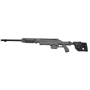 Well MSR338 air cocking sniper rifle with bipod (black)