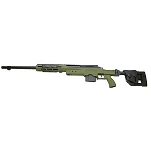 Well MSR338 air cocking sniper rifle with bipod (od)