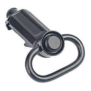 METAL anello porta cinghia QD con slot 20mm (nero)