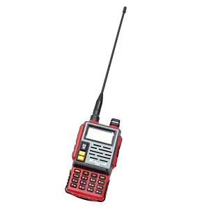 MIDLAND radio doppia banda UHF/VHF alte prestazioni (rossa)