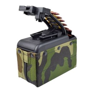 Battleaxe caricatore box elettrico da 2000 colpi per fucile MK46 EVO (cp camo)