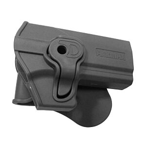 Amomax fondina rigida CQB per pistole SIG P320/M17/M18 (nera)