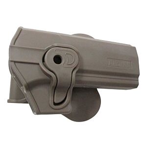 Amomax fondina rigida FULL SIZE per pistole SIG P320/M17/M18 (Dark earth)