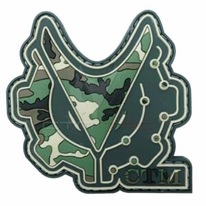 CTM patch in PVC (woodland)
