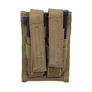 Pantac dual pistol mags pouch coyote brown