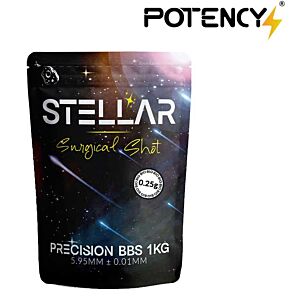 POTENCY STELLAR Surgical Shot 0.25g BIO bbs bag (4000pcs)
