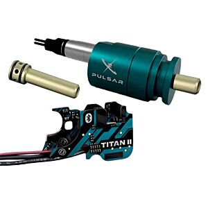 GATE PULSAR HPA engine with dual nozzle and TITAN II BLUETOOTH module for ver.II GEARBOX (rear wiring)