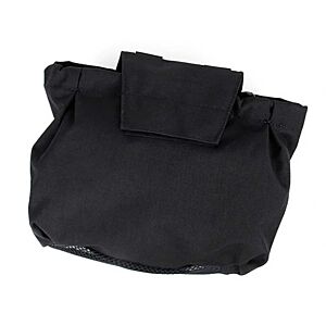 The BlackShips foldable drop pouch (black)