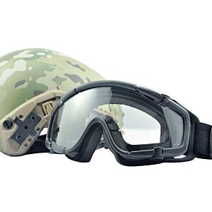 TMC OK style goggle mask with swivel clips (black)