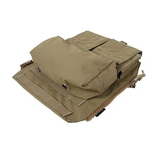 TMC pouch zip panel for Jumper plate carrier (coyote brown)