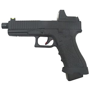 Vorsk pistola a gas g17 Custom BDS full metal (nera)