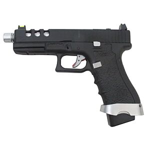 Vorsk g17 Vented full metal gas pistol (black)