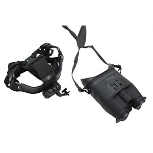 Yukon Headset flip up mount with night binocular scope tracker 1x24 nvmt1
