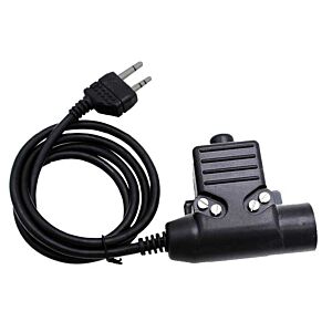 Z-tactical PTT for bowman/comtac headset (midland radio plug)