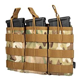 Primal Gear open top universal triple mag pouch (multicam)-tactical gears