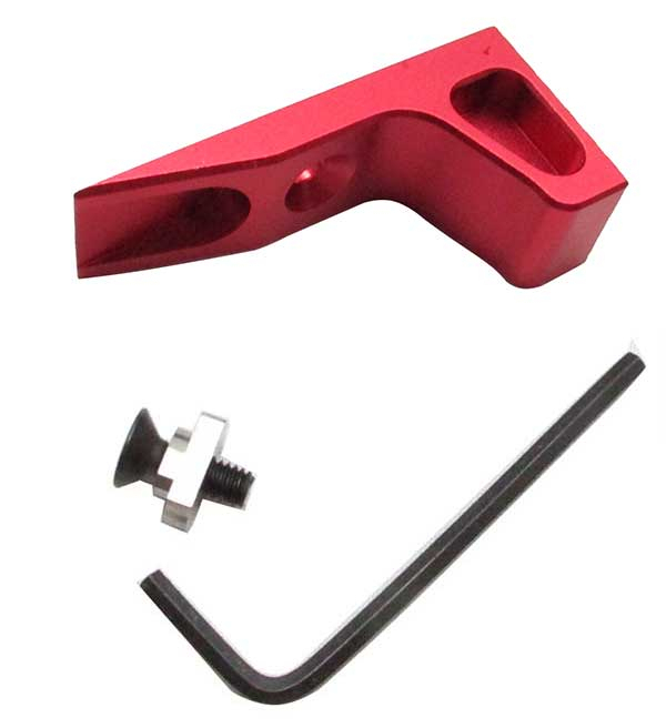 JJ airsoft SRL BARRICADE hand stop MOD1 for M-LOK handguards (red