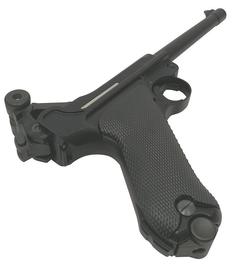 We p08 full metal gas pistol (6 inches)-buy quality airsoft arms for less