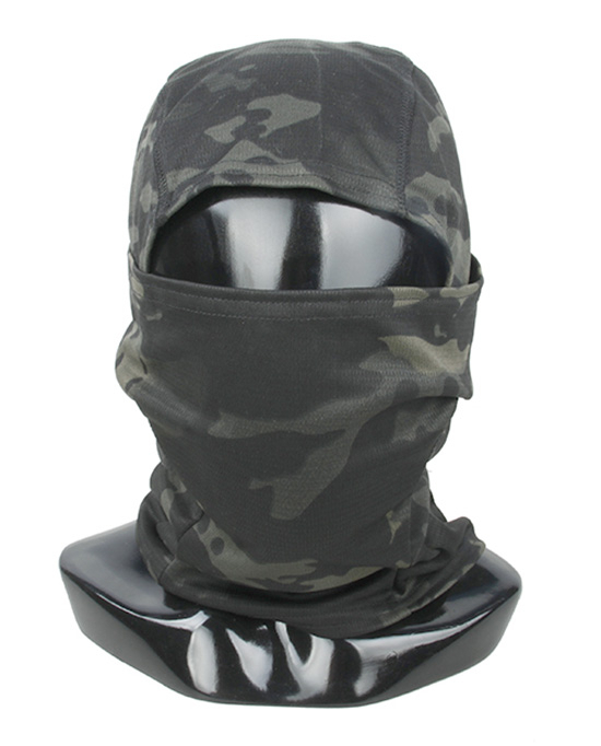 TMC passamontagna balaclava in Nylon multiuso (multicam black)