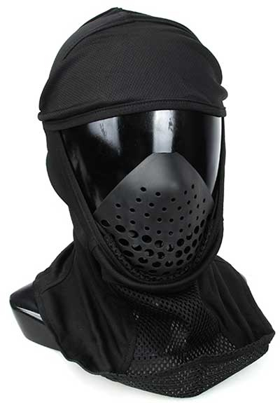 TMC passamontagna balaclava con protezione viso forata (nero)-abbiglaimento  softair